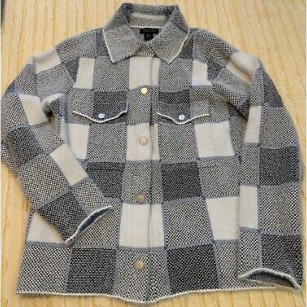 Plaid Flannel Sweater